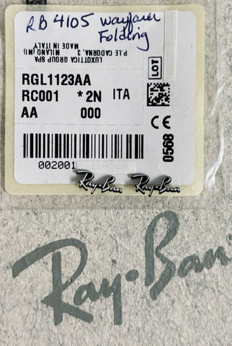 Ray ban rb4105 - wayfarer, coppia